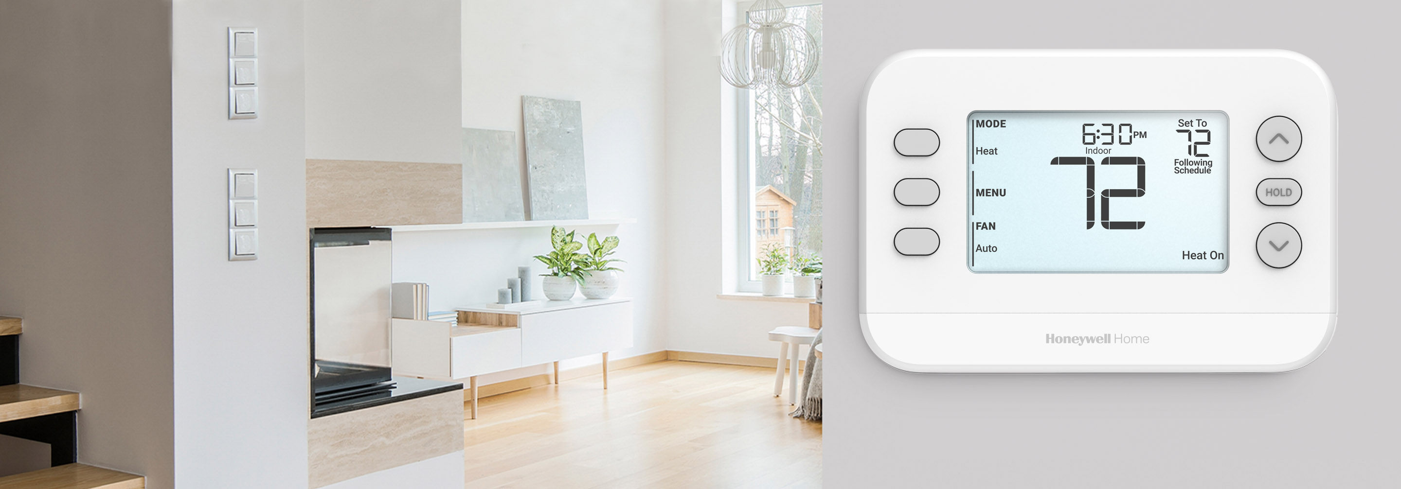 Honeywell Focus Pro P200 Programmable Thermostat