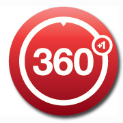 360 plus 1 logo