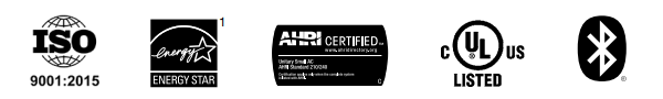 ISO 9001:2015, ENERGY STAR, AHRI Certified, cULus Listed, EnerGuide