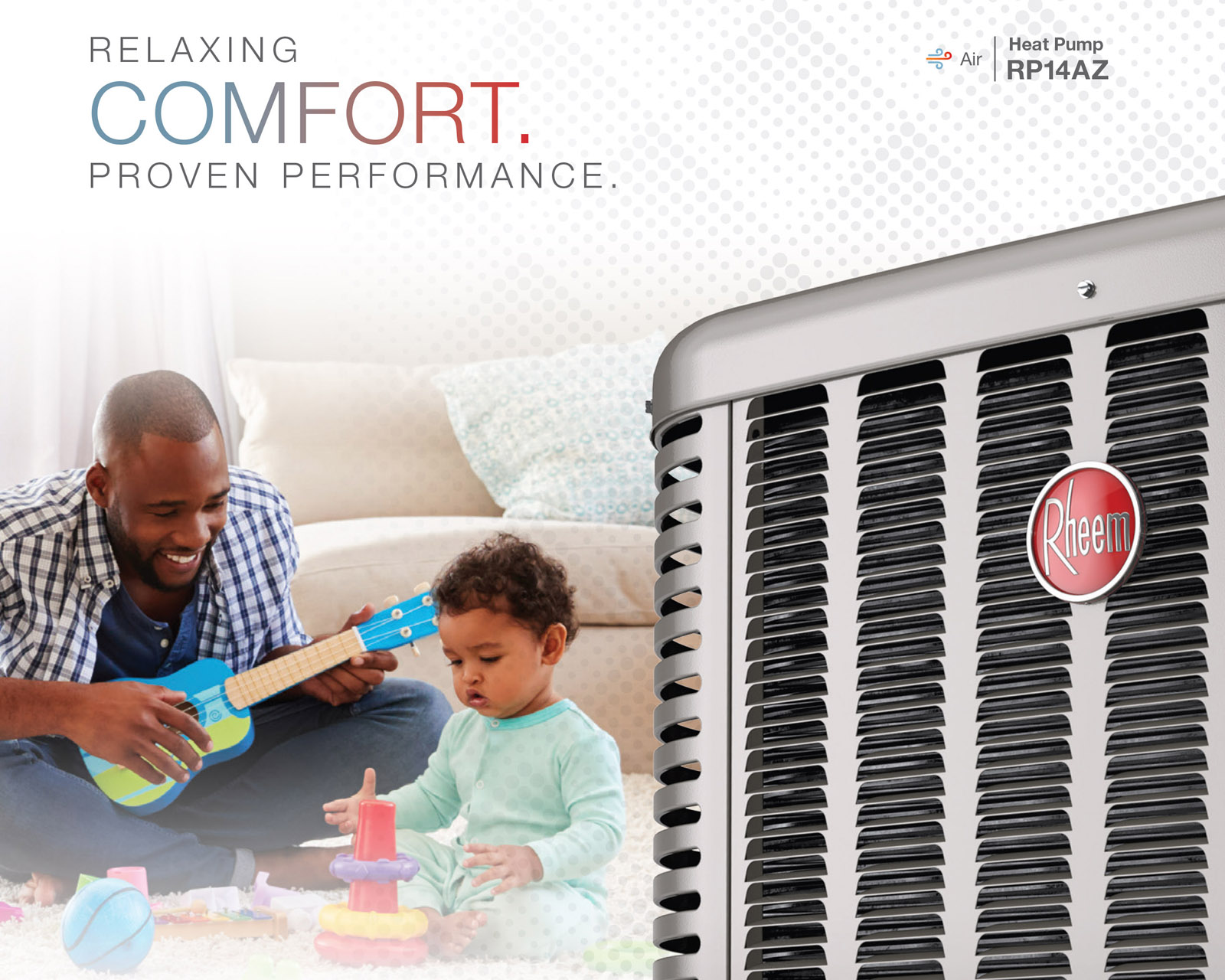 Rheem Heat Pump RP14AZ Endeavor Line Classic Series Heat Pumps